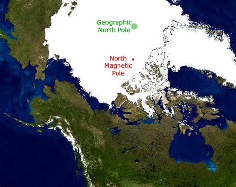 Does Santa Claus Live At The Geographic Or Magnetic North Pole ...