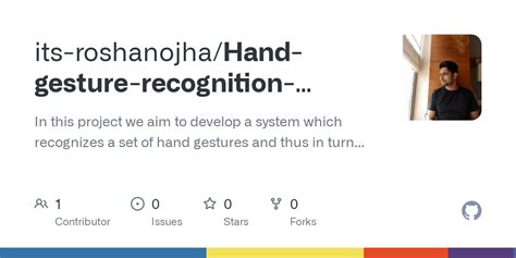 GitHub - its-roshanojha/Hand-gesture-recognition-system: In this ...