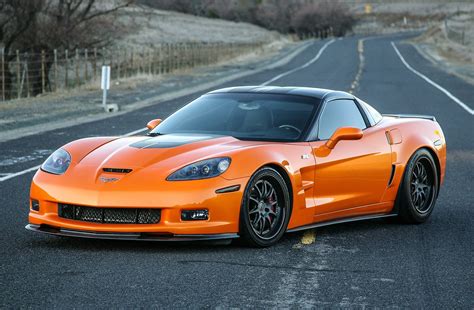 When Halloween Takes Over You: Orange Chevy Corvette Fitted with Body ...