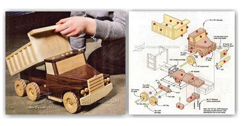 Wooden Toy Truck Plans (With images)