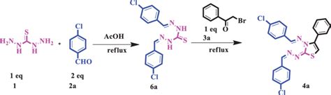 Scheme 3 Synthesis of Thiazole hybrid. | Download Scientific Diagram