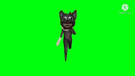 cartoon cat horror Skunx green screen screen (horror Skunx model) - YouTube