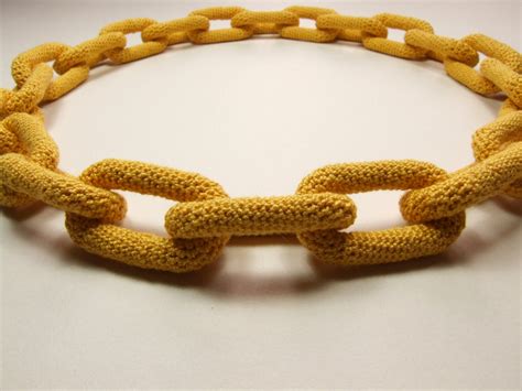 Chain Crochet Jewellery Pattern Necklace Amigurumi New and