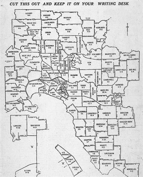 Old School: 1928 Long before suburban sprawl....A Map of every ...