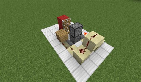 minecraft java edition minecraft redstone - Super compact piston door ...