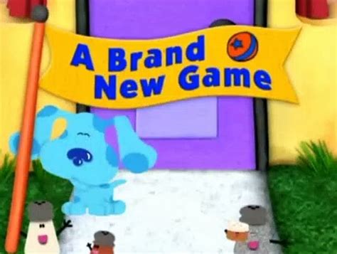 Blue's Clues - S05e06 - A Brand New Game - video Dailymotion