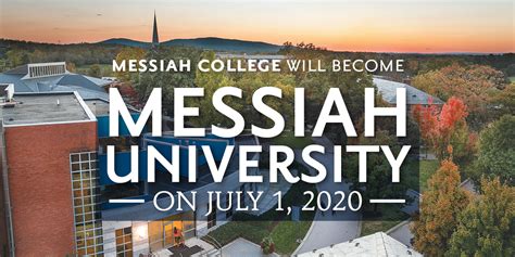 Messiah College announces decision to move to university status ...