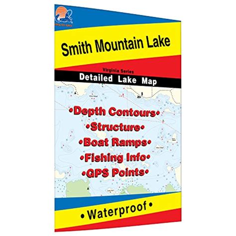 Best Smith Mountain Lake Fishing Maps: Find the Best Spots for Bass ...