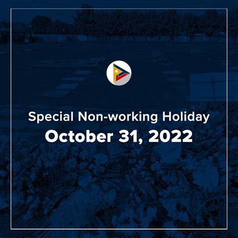 Oct. 31 declared special non-working holiday - PTV News