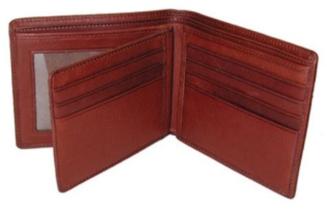 Leather Double Slimfold Wallet