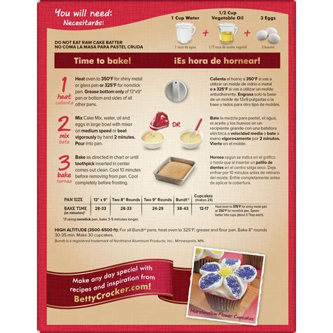 Betty Crocker French Vanilla Cake Mix Recipes - 9 Ways To Make Cake Mix ...