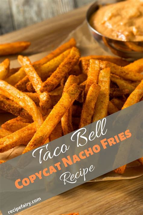 Taco Bell Nacho Fries Recipe | Recipe | Recipes, Copykat recipes, Nacho ...