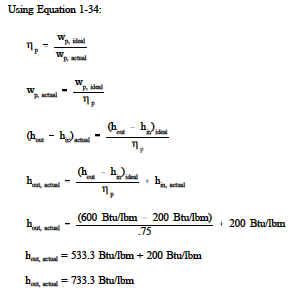 Pump: Pump Efficiency Equation