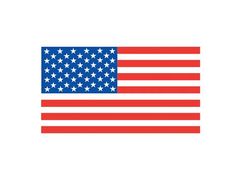 American Flag Waving Clipart