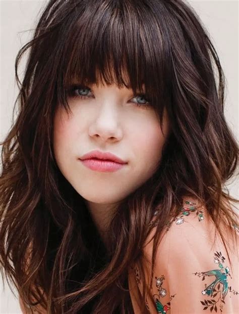 40 Bangs Hairstyles You Need to Try Ideas 25 | Bangs with medium hair ...