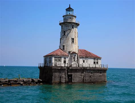 lighthouse on lake Michigan | Lake michigan, City, Lake