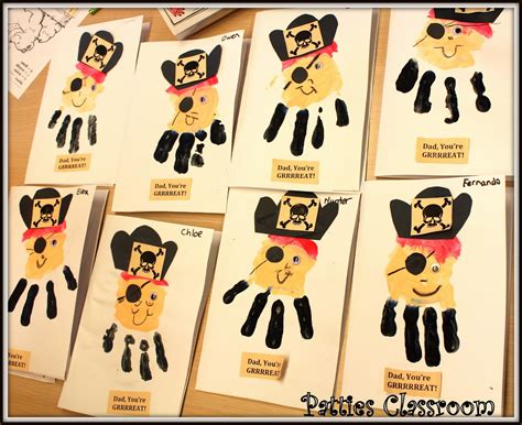 Pirate Handprints – Patties Classroom