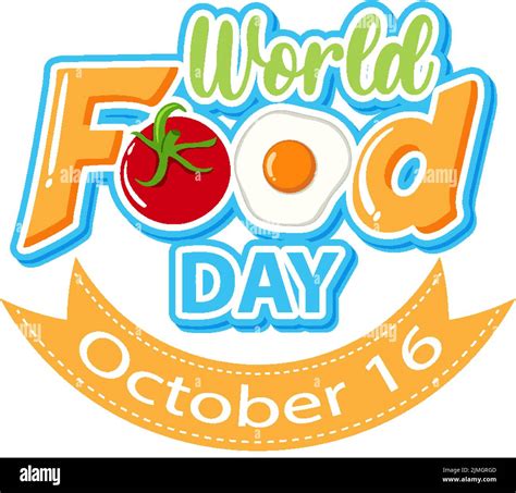 World Food Day Poster Design illustration Stock Vector Image & Art - Alamy