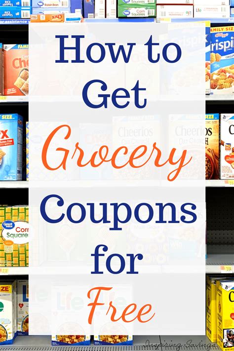 How To Get Grocery Coupons for Free