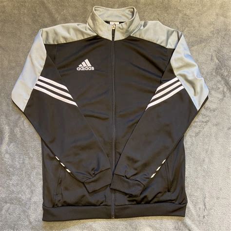 Adidas tracksuit in excellent condition Retro Size... - Depop