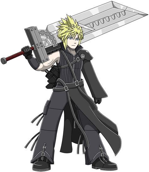 Cloud Strife: Advent Children by VGAfanatic on DeviantArt