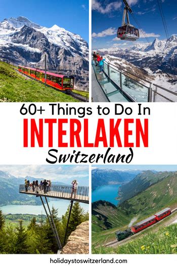 60+ Attractions and Things to Do in Interlaken and surrounds | Holidays ...