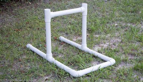 How to Build a PVC Target Stand | Shooting targets, Shooting targets diy