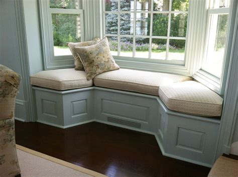 Country Window Seat Cushion | Window seat kitchen, Upholstered window ...