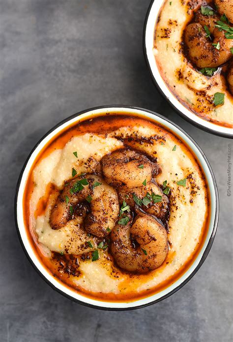 Shrimp and Grits Recipe | She Wears Many Hats