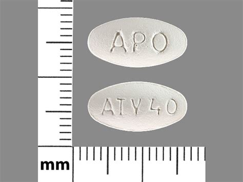 Pill Finder: APO ATV40 White Elliptical / Oval - Medicine.com