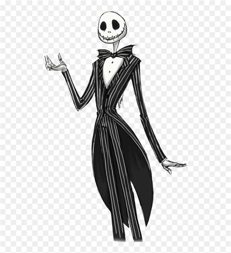 Jack Skellington Hand Drawing, HD Png Download - vhv