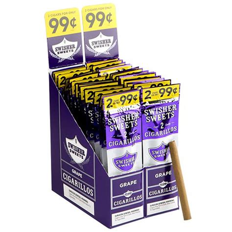 Swisher Sweets Cigarillos Grape Packs | JR Cigars