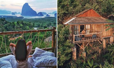 This Treehouse Resort In Phuket Overlooks A Panoramic View Of Phang Nga ...