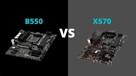 B550 vs X570 AMD Motherboard Chipset - Detailed Comparison - Spacehop