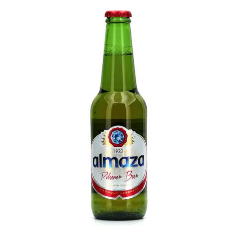 Almaza Pilsener - Beer from Lebanon 4% - Brasserie Almaza