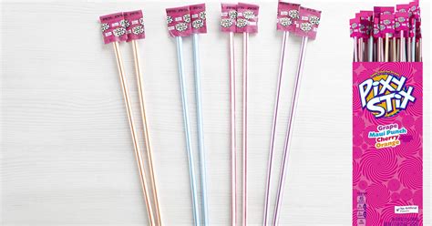 Limited Time Offer: Pixy Stix Candy Filled Fun Straws, 0.42 Ounce (Pack ...