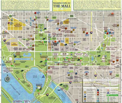 Map Washington Dc Mall Area - London Top Attractions Map