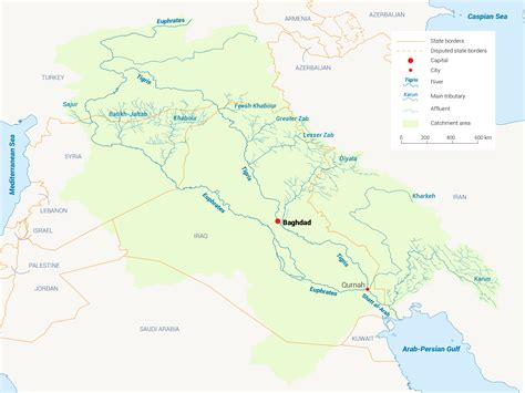 The Tigris and Euphrates in Iraq - Fanack Water