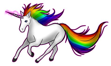 The Rainbow unicorn by TheNotInsane on DeviantArt