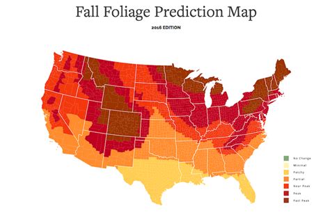 This Interactive Fall Foliage Map Shows You When Leaves Start Changing ...