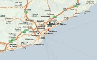 Badalona Map - Spain