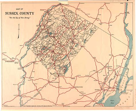 Maps - Sussex County NJ, 1930