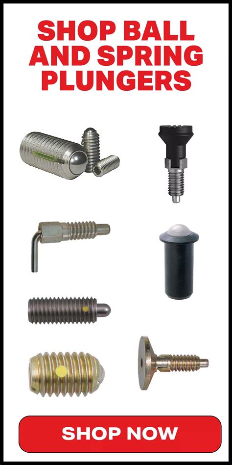 Difference between Spring and Ball Plungers | Reid Supply