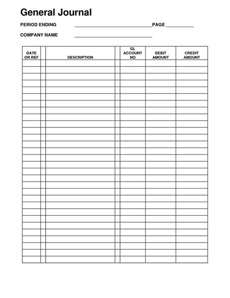 Accounting Journal Template — db-excel.com