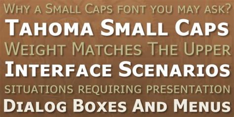 Small Caps Fonts - Small Caps Font Generator