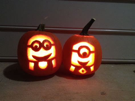 Minion Pumpkin Stencil Despicable Me Free