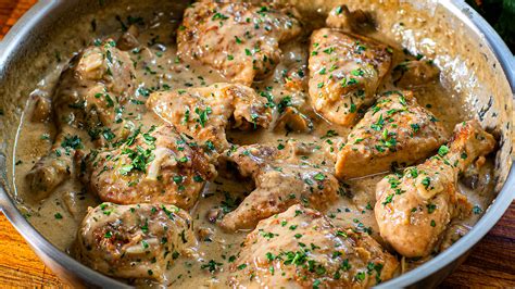 One Pan Chicken Fricassée - Easy Meals with Video Recipes by Chef Joel ...