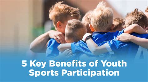 5 Key Benefits of Youth Sports Participation - Jersey Watch