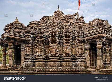 11 18 2008 Hemadpanthi Ambreshwar Shiva Stock Photo 2237534947 ...