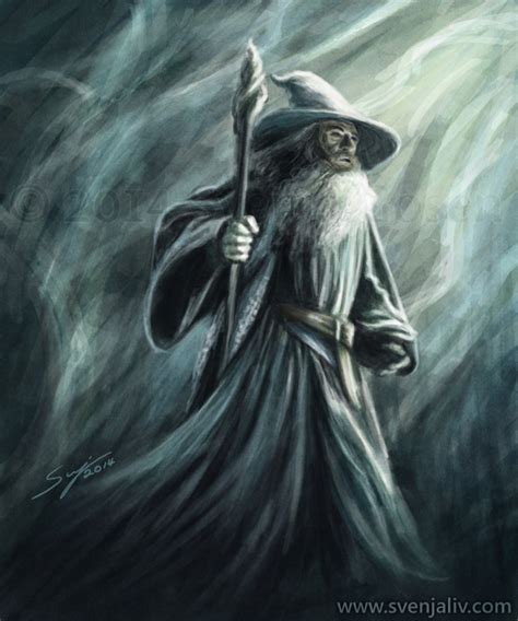 gandalf | Svenja Gosen art and illustration